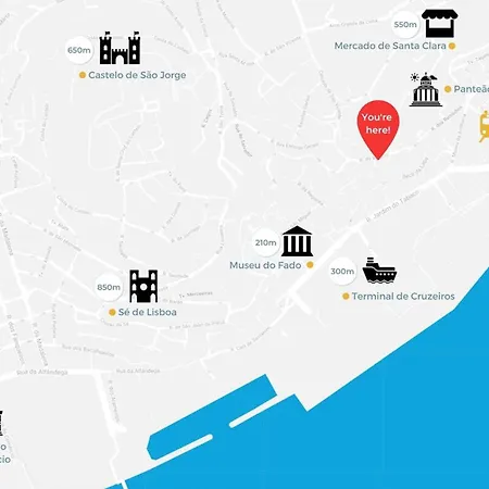 Alfama 2br | Walk To The Castle Lisbon